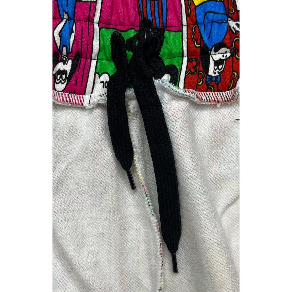 5-44 MOSCHINO x JEREMY SCOTT NWT 100% Cotton Sweat Shorts Comics Large IT50/US34 - Picture 5 of 9